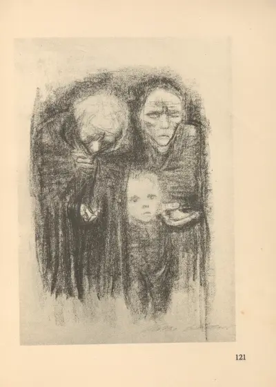 Frauen und Kinder, 1925 – Nr. 18 von Käthe Kollwitz