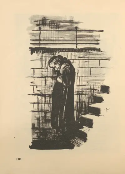 Frauen und Kinder, 1925 – nr 5 av Käthe Kollwitz