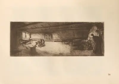Germinal, 1925 – nr 2 av Käthe Kollwitz