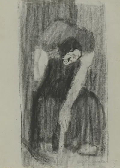 Inspiration, 1905 av Käthe Kollwitz