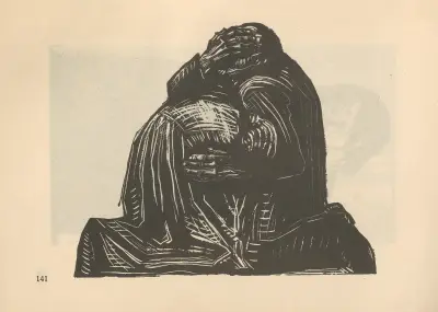 Krieg, 1925 – nr 5 av Käthe Kollwitz