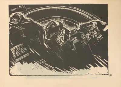 Krieg, 1925 – nr 6 av Käthe Kollwitz