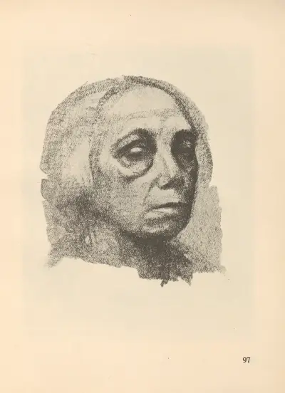 Selbstbildnis, 1925 – nr 10 av Käthe Kollwitz