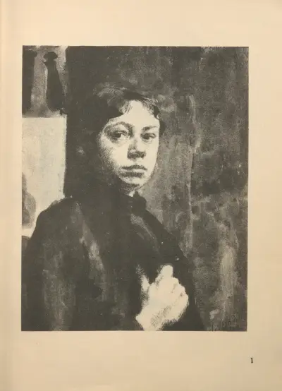 Selbstbildnis, 1925 – nr 14 av Käthe Kollwitz