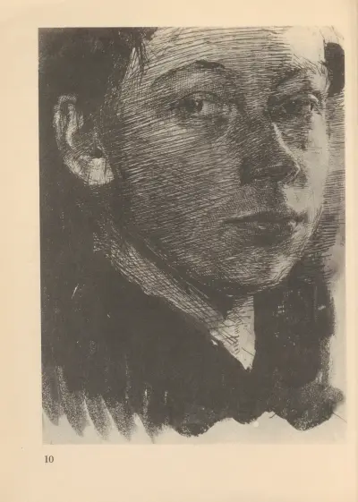 Selbstbildnis, 1925 – Nr. 17 von Käthe Kollwitz