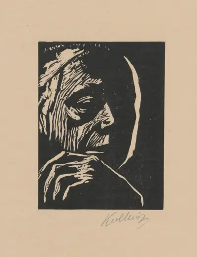 Self-portrait, 1922 av Käthe Kollwitz