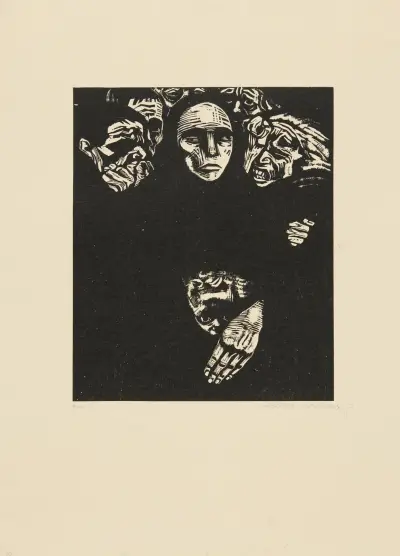 The People (Das Volk) av Käthe Kollwitz