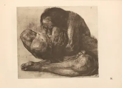 Totes Kind av Käthe Kollwitz