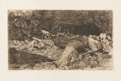 Vergewaltigt av Käthe Kollwitz