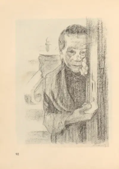 Zeichnungen für den Simplizissimus, 1925 – nr 11 av Käthe Kollwitz