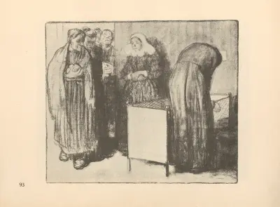 Zeichnungen für den Simplizissimus, 1925 – nr 2 av Käthe Kollwitz