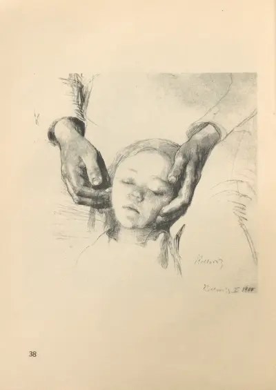 Zertretene, 1925 – nr 2 av Käthe Kollwitz