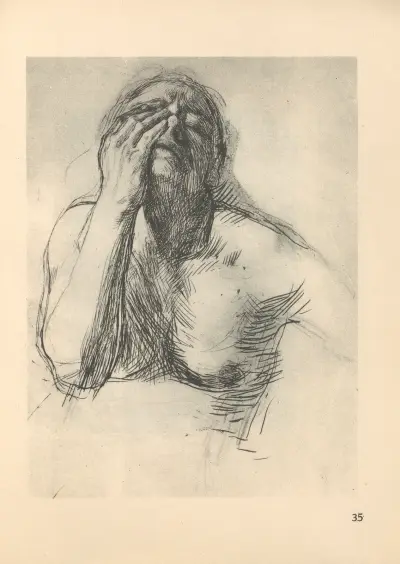 Zertretene, 1925 – nr 3 av Käthe Kollwitz