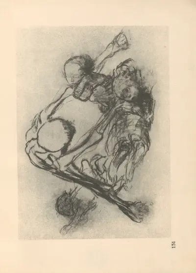 Zu ‘Tod’ gehörig, 1925 – nr 1 av Käthe Kollwitz