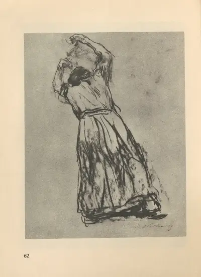 Zum ’Bauernkrieg’ gehörig, 1925 – nr 6 av Käthe Kollwitz