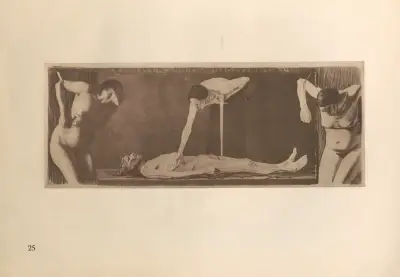 Zum ’Weberaufstand’ gehörig, 1925 – nr 15 av Käthe Kollwitz