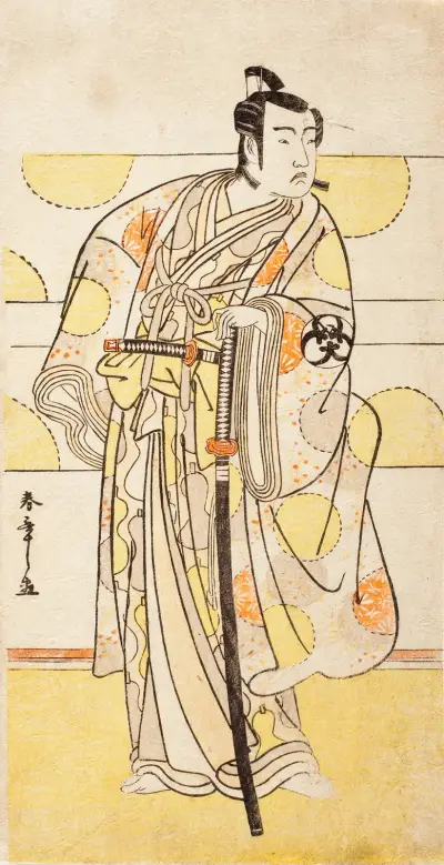 Actor Bandō Mitsugorō I av Katsukawa Shunshō
