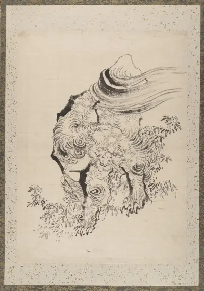 Skizzenalbum von Katsushika Hokusai und seinen Schülern, Taf. 01 von Katsushika Hokusai