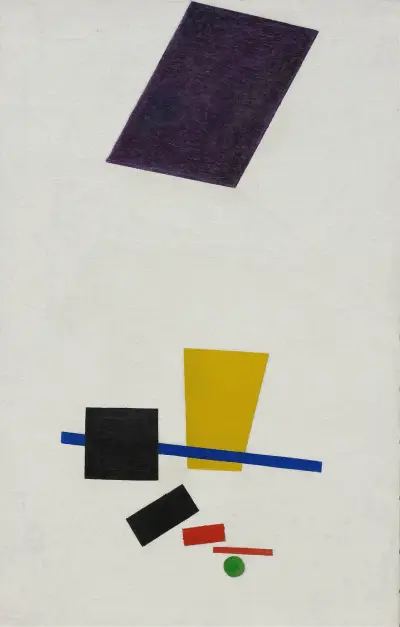 Realizm malarski piłkarza – masy kolorowe w czwartym wymiarze, Kazimir Malevich