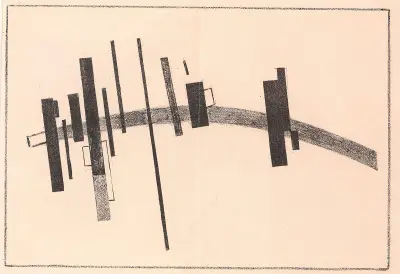 Wrażenie ruchu i przeszkody, Kazimir Malevich