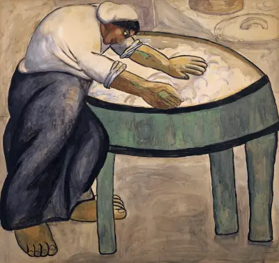 Die Wäscherin von Kazimir Malevich