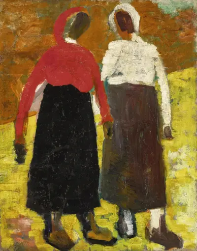 Dwie chłopki, Kazimir Malevich