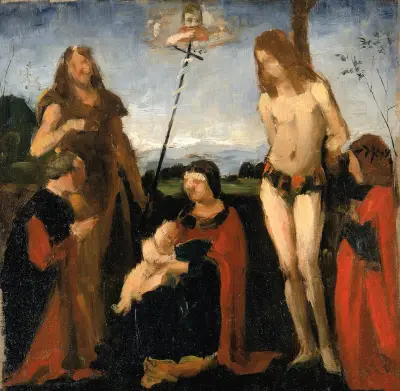 Sacra Conversazione von Kenyon Cox