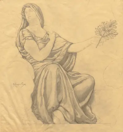 Sketch 4 von Kenyon Cox