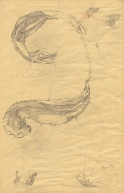 Sketch 7 von Kenyon Cox