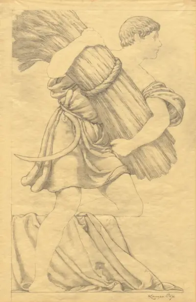 Sketch von Kenyon Cox