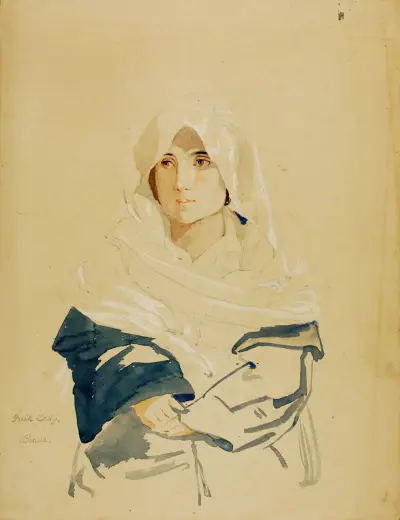 Greek Lady, Brusa av Miner Kilbourne Kellogg