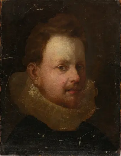 Head of a Gentleman After Van Dyck av Miner Kilbourne Kellogg