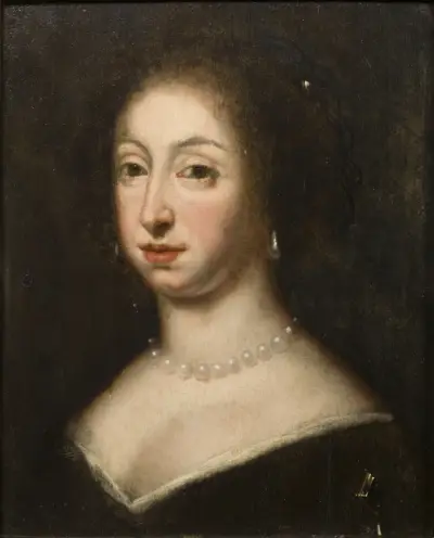 Hedvig Eleonora (1636–1715), prinsessa av Holstein-Gottorp, Sveriges drottning av David Klöcker Ehrenstrahl