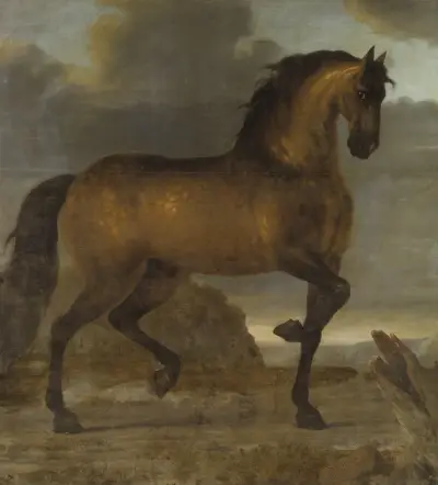 Karl XI:s livhäst Stenbock av David Klöcker Ehrenstrahl
