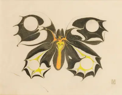 Butterfly av Koloman Moser