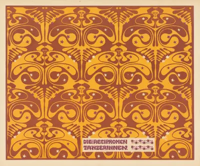 Die reciproken Tänzerinnen (Reciprocal Dancers) av Koloman Moser