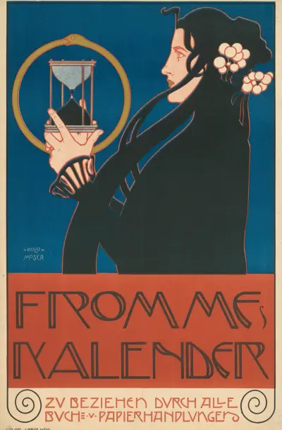 Frommes Kalender, 1899 – nr 2 av Koloman Moser