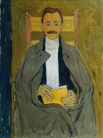 Rudolf Steindl, Schwager des Künstlers av Koloman Moser