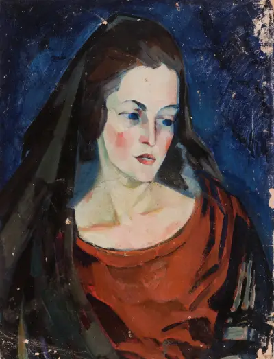 Naise portree, 1923 – nr 1 av Konrad Mägi