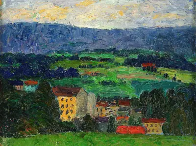 Norra maastik, 1908 – Nr. 3, Konrad Mägi
