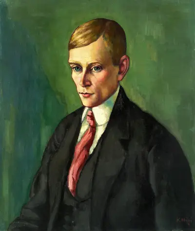 Portrait of a Man av Konrad Mägi