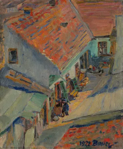In front of the House av Konštantín Bauer