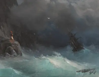 Clouds av Ivan Konstantinovich Aivazovsky