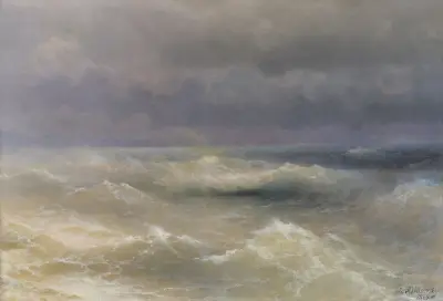 Heavy Seas av Ivan Konstantinovich Aivazovsky