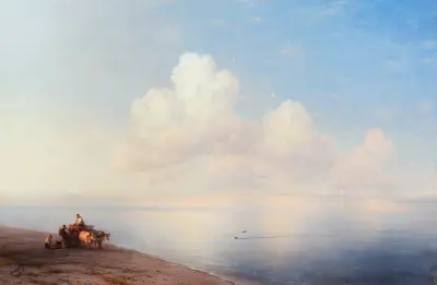Ruhige See av Ivan Konstantinovich Aivazovsky