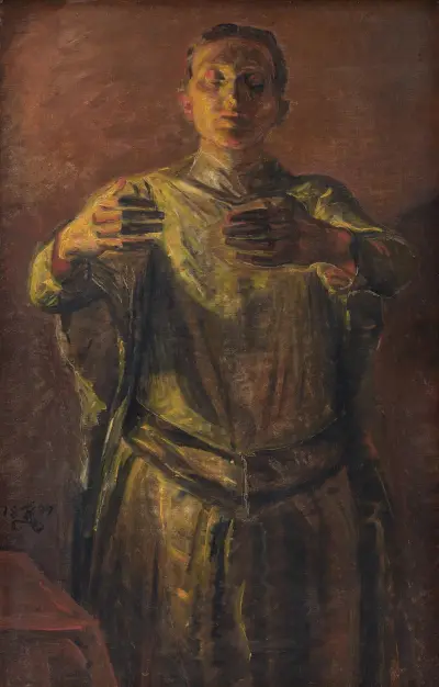 Lady Macbeth. Study av Kristian Zahrtmann