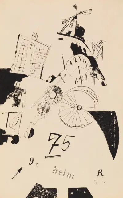 Katedralen pl. 6 av Kurt Schwitters