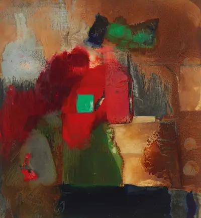 Grünviereck av Kurt Schwitters