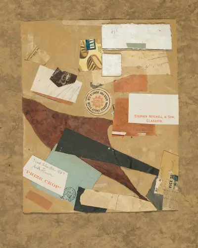 Milk Flower av Kurt Schwitters