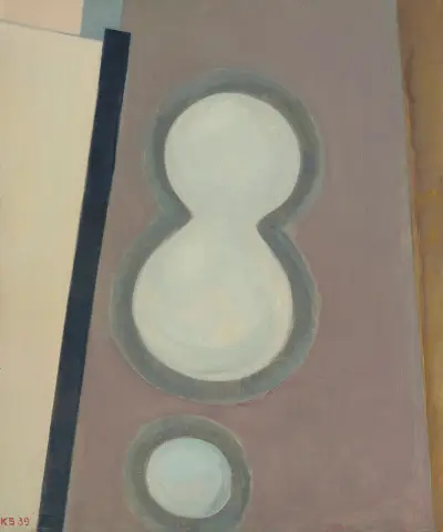 Ohne Titel (Acht), 1939 – Nr. 1 von Kurt Schwitters